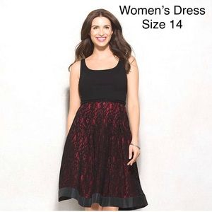 Women’s Black/Red Dress